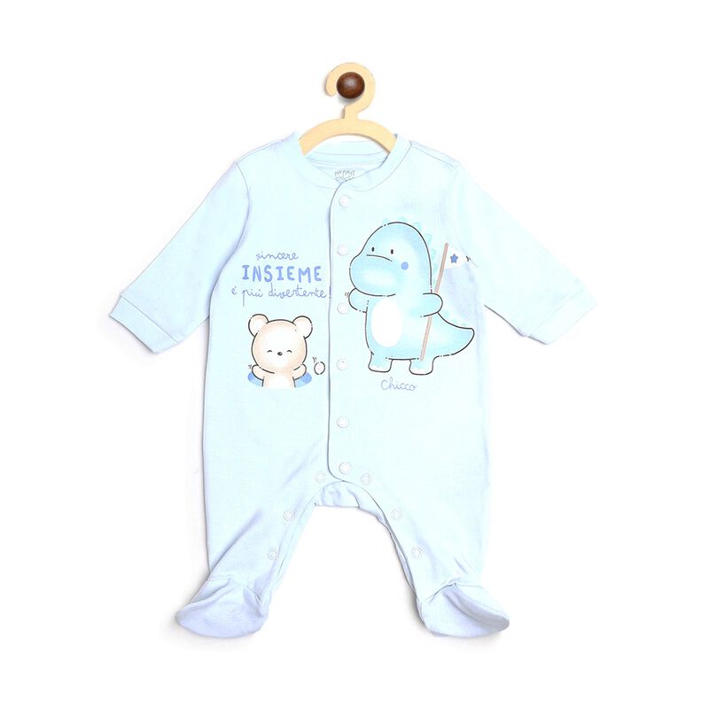 Knitted Babysuit-Front Opening image number null